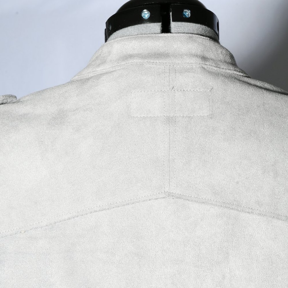 Blank NYC Women's Faux Suede Moto Bomber - Picture 4 of 7